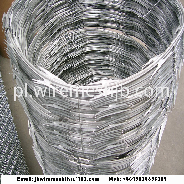 BTO-22 Hot Dipped Galvanized Concertina Razor Wire